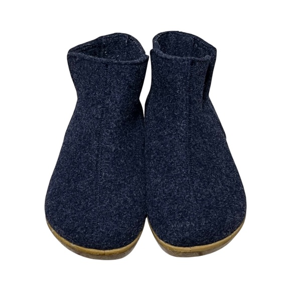 TAOS Woolly Boolly Navy Blue Ankle Boots Booties Shoes Women's Size 38, US 7/7.5 - Picture 2 of 9